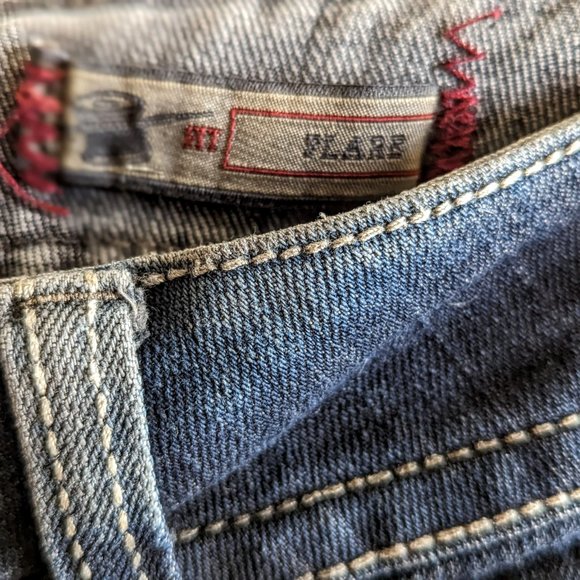 NWT  Vanilla Star whitewashed jeans capris   Sz 7 - Picture 7 of 13